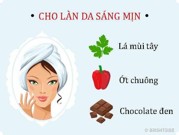 18 loại thực phẩm sẽ khiến bạn đẹp lên nhiều từ trong ra ngoài