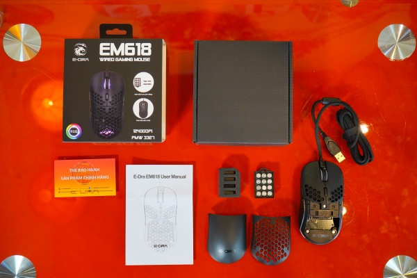 Đánh giá EM618, chuột gaming thế hệ mới “siêu linh hoạt” nhà E-Dra