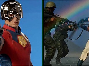 Lộ hình ảnh của John Cena trên phim trường Biệt đội Cảm tử