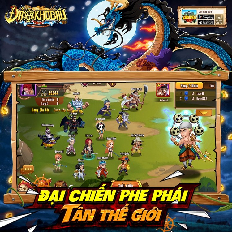 Đảo Kho Báu – Bá Vương Thức Tỉnh sẽ ra mắt game thủ Việt Nam vào tháng 03/2021