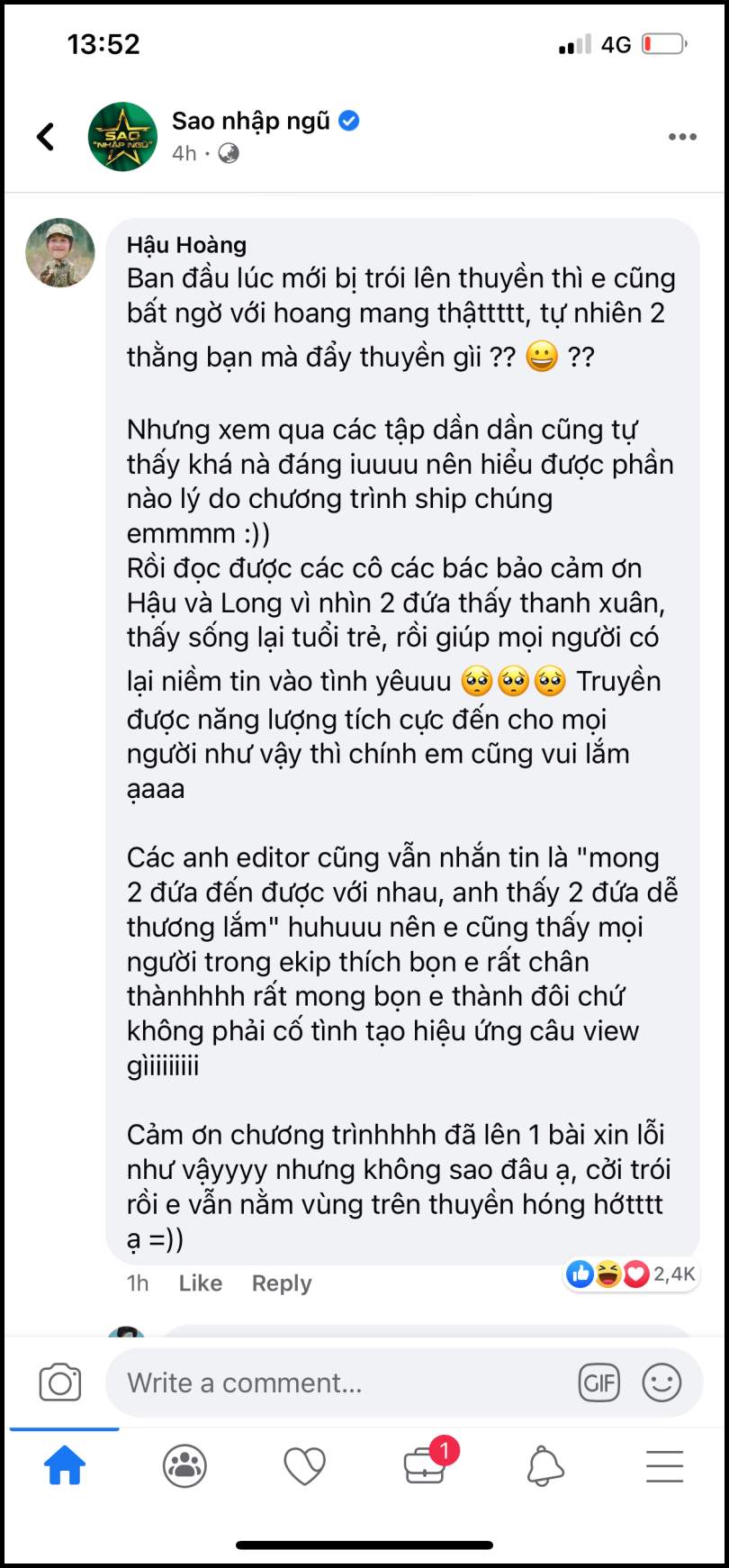 Không chỉ khán giả 