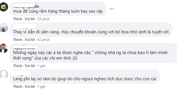 Bị chỉ trích lãng phí khi chi 65 triệu mua hoa tặng vợ nhân 8/3, ông chồng được nhiều người bênh vực: 