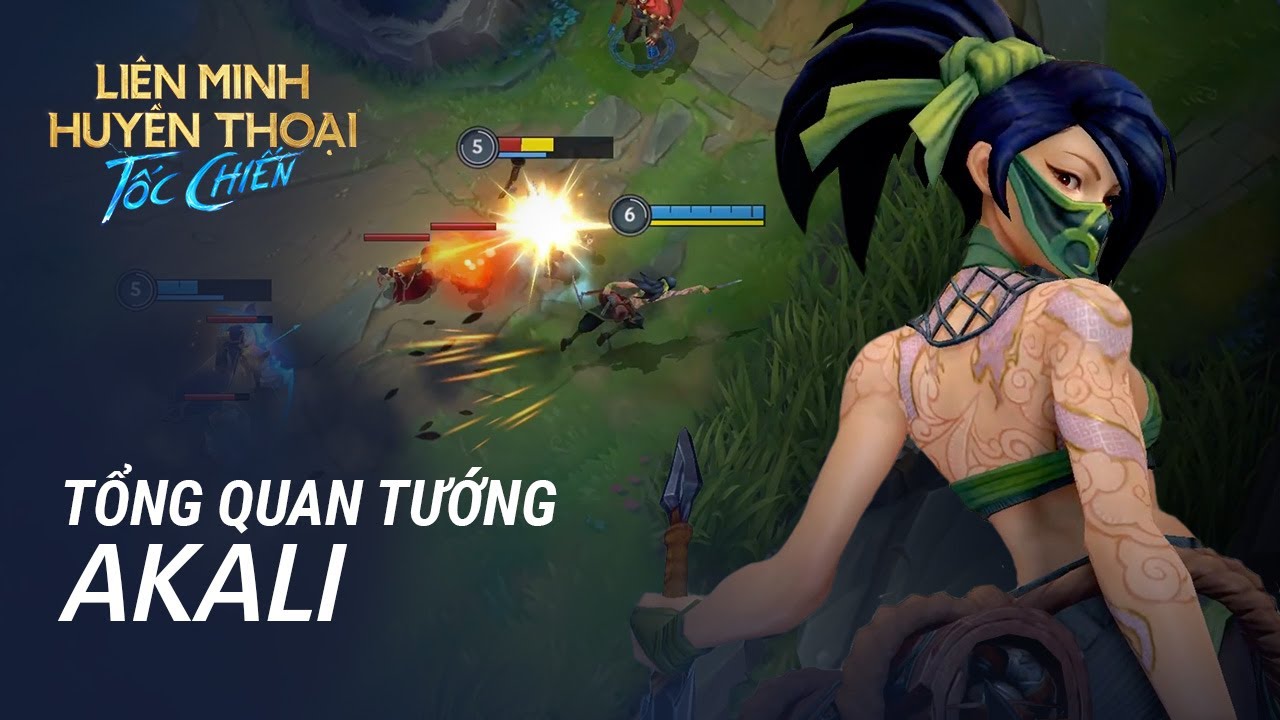 Hướng dẫn chơi Akali- vị sát thủ có khả năng solokill mạnh nhất Liên Minh: Tốc chiến