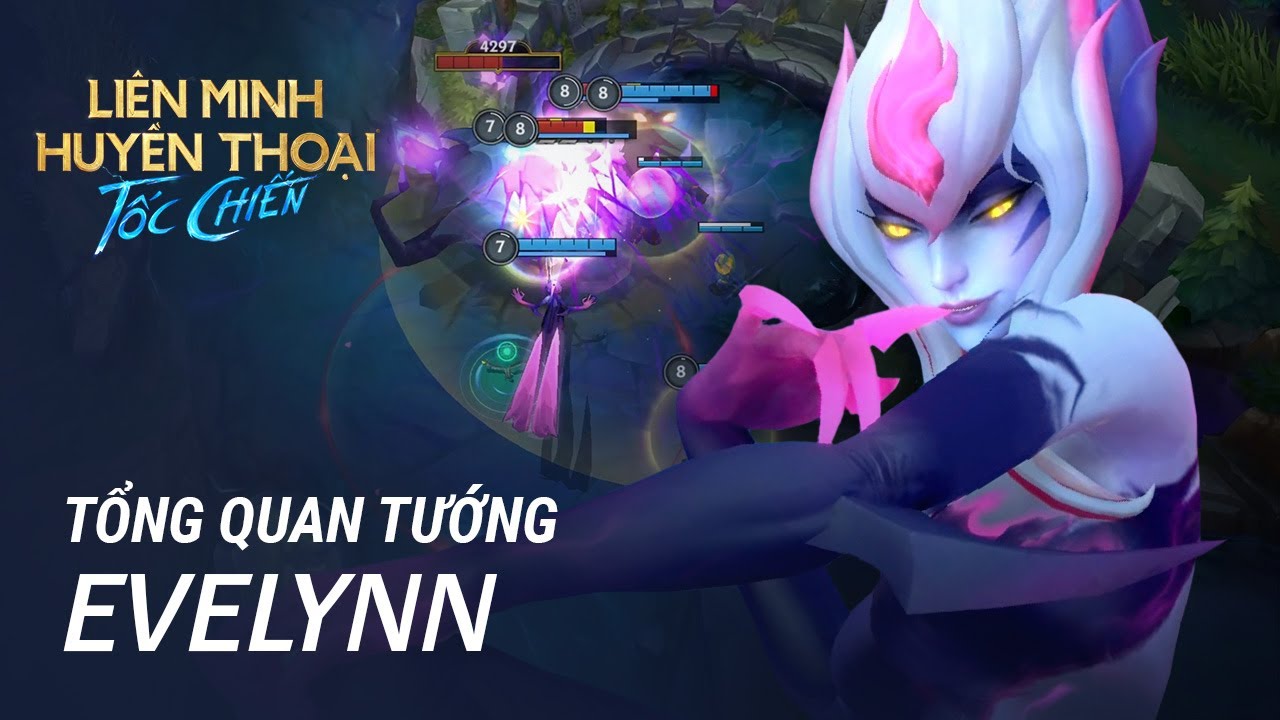 Hướng dẫn chơi Evelyn - yêu nữ ngủ trong rừng Liên Minh: Tốc chiến