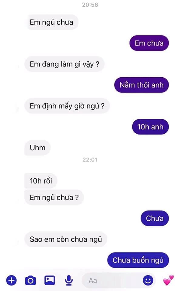 Tán tỉnh với điệp khúc Em ngủ chưa?