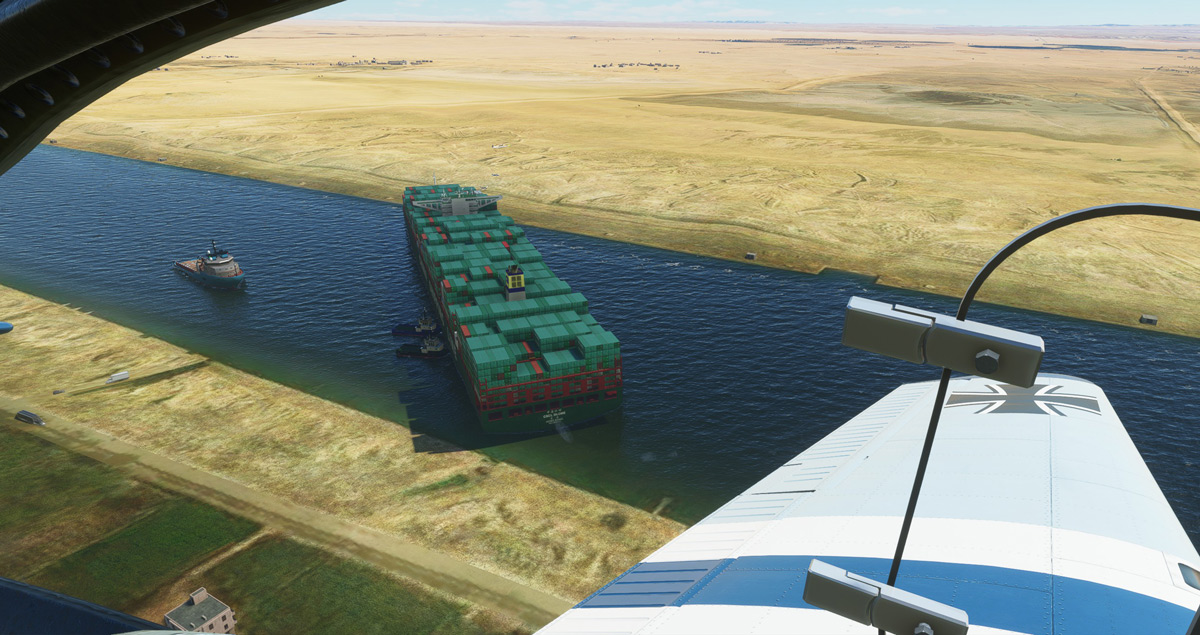 tua game Suez Canal Simulator