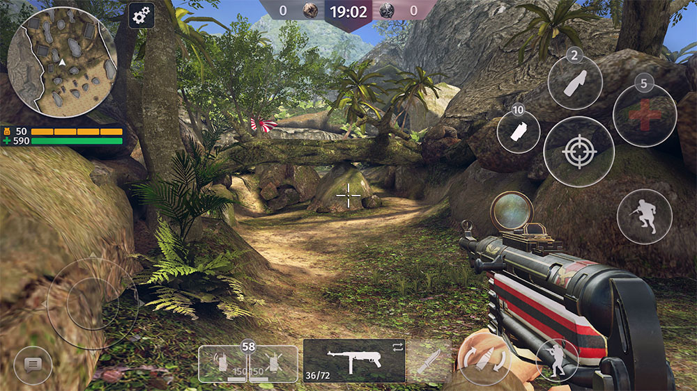 World War 2 Battle Combat Tựa game mobile FPS hành động