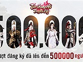 Tân Giang Hồ Truyền Kỳ Siêu Phẩm Mobile MMORPG đạt hơn 500.000 lượt đăng ký, công bố chính thức ra mắt vào 14/04