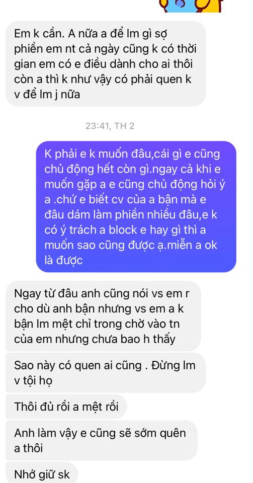 chấm dứt mối quan hệ do đối phương lạnh nhạt