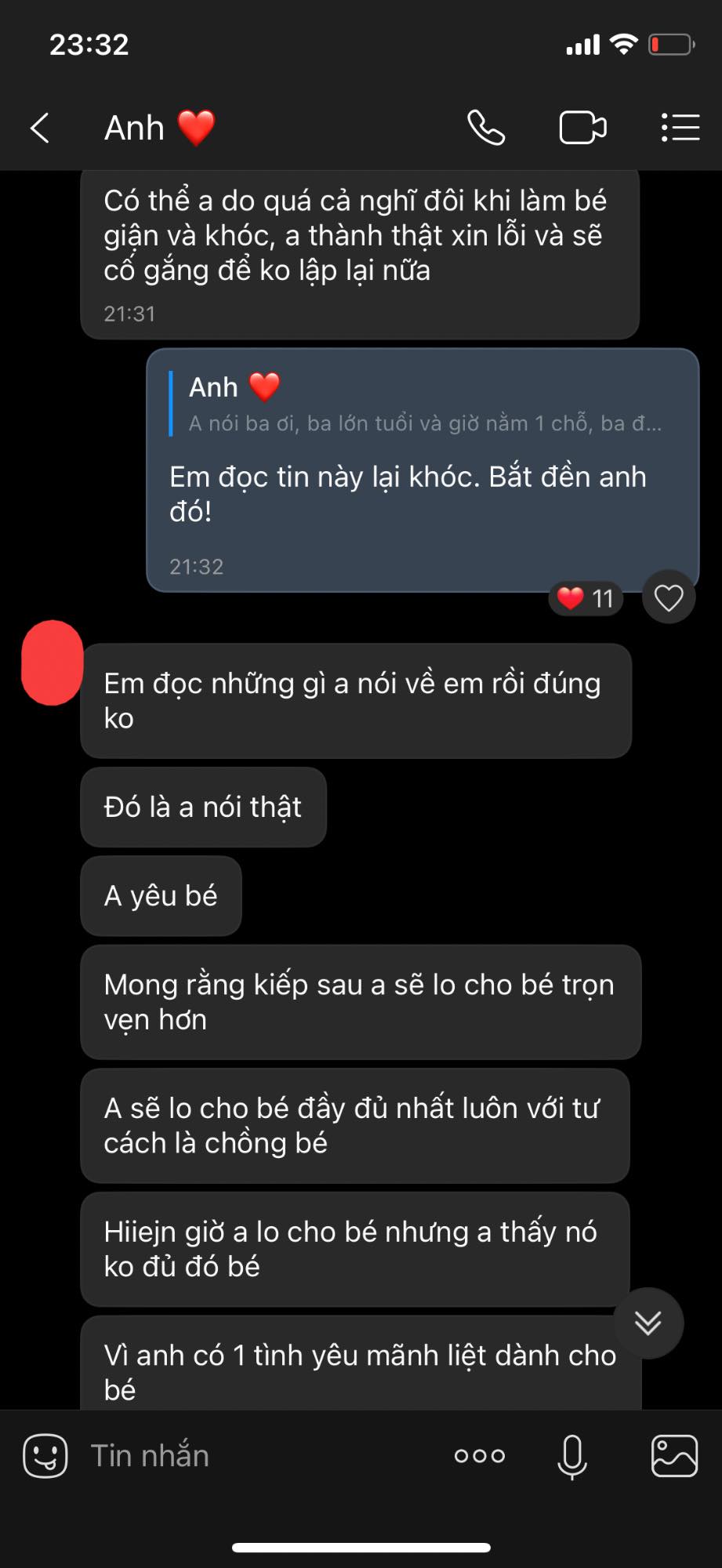 Người yêu bị ung thư