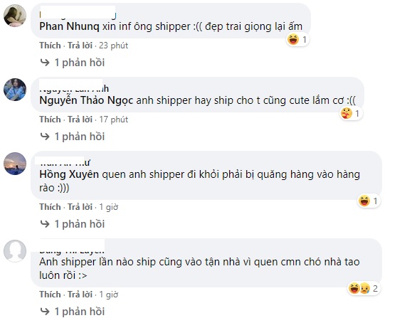 Ngày ngày đặt hàng online, bạn gái 