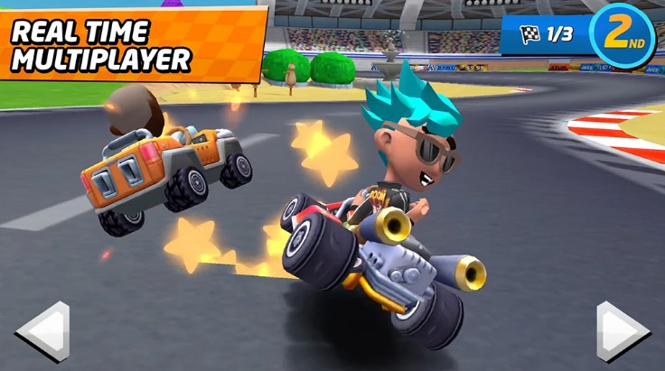 Cùng chơi Boom Karts - Game đua xe chiến đấu cực sung trên mobile
