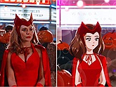 Các nhân vật nổi tiếng trên màn ảnh “lột xác” đẹp ngất ngây trong phiên bản anime