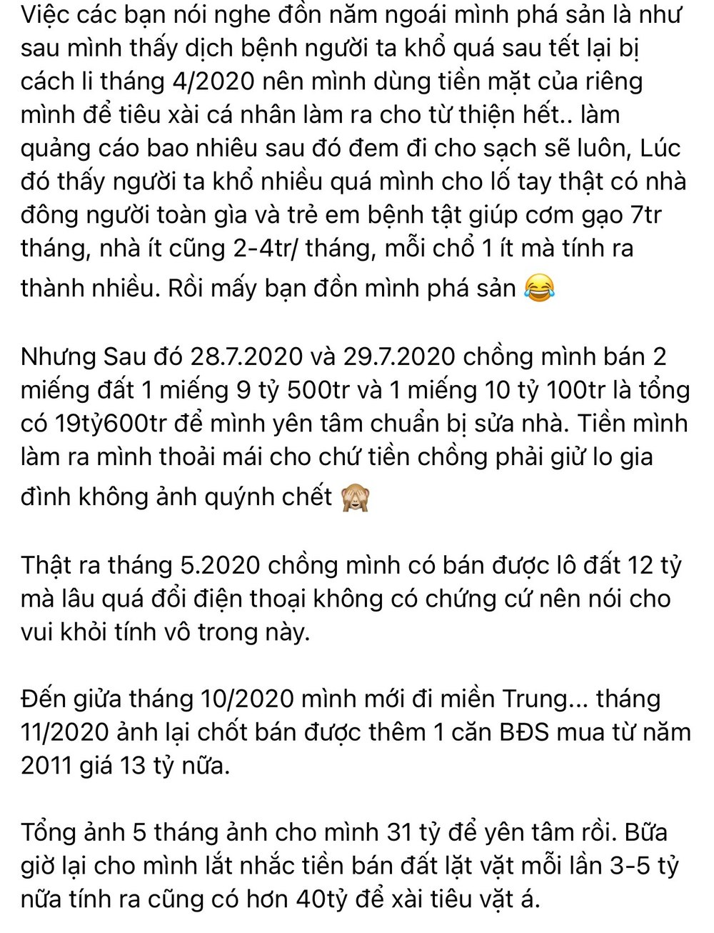 Được Công Vinh cho 40 tỷ tiêu vặt, Thuỷ Tiên chẳng cần đi hát vẫn dư tiền tiêu xài sung sướng, sống không phải lo nghĩ