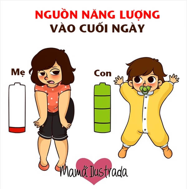 Loạt tranh vui về những tình huống bi hài mẹ trẻ nào cũng đối mặt