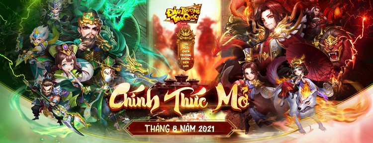 Đấu Trường Tam Quốc: Bom tấn sắp đổ bộ làng Game Mobile Việt Nam, tặng ngay 300 lượt quay tướng