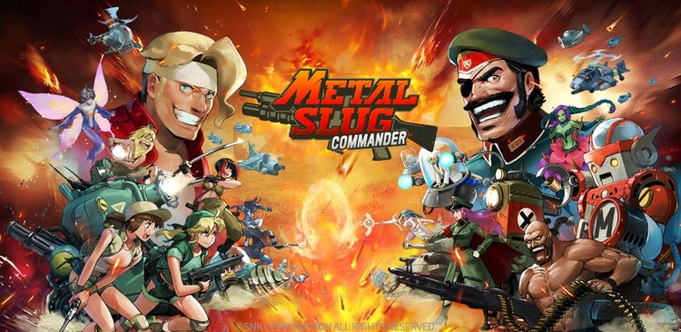 Soi qua Metal Slug : Commander - Game mobile mới được phát triển dựa trên sê-ri game bắn súng Metal Slug