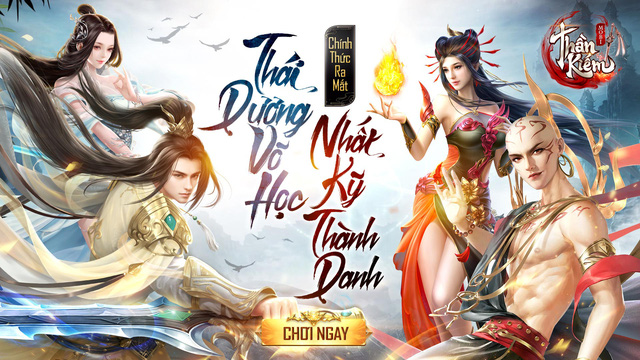 Thần Kiếm Mobile: Thêm một tựa game kiếm hiệp chính thức ra mắt cộng đồng game thủ Việt đến từ NPH Funtap