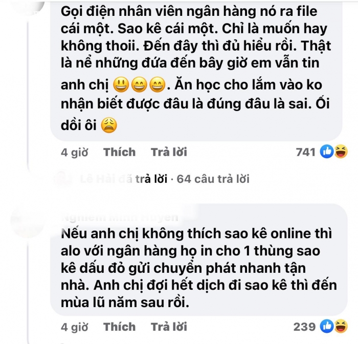 Khán giả hối Công Vinh - Thuỷ Tiên làm sao kê online