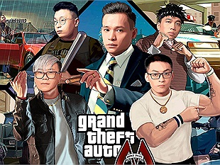 Masew bất ngờ đánh 8 gậy bản quyền với Độ Mixi khi mở nhạc hội linh đình trong GTA V