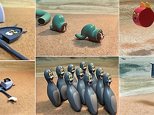 Nghệ sĩ Nhật biến loạt meme huyền thoại của Tom và Jerry thành mô hình decor