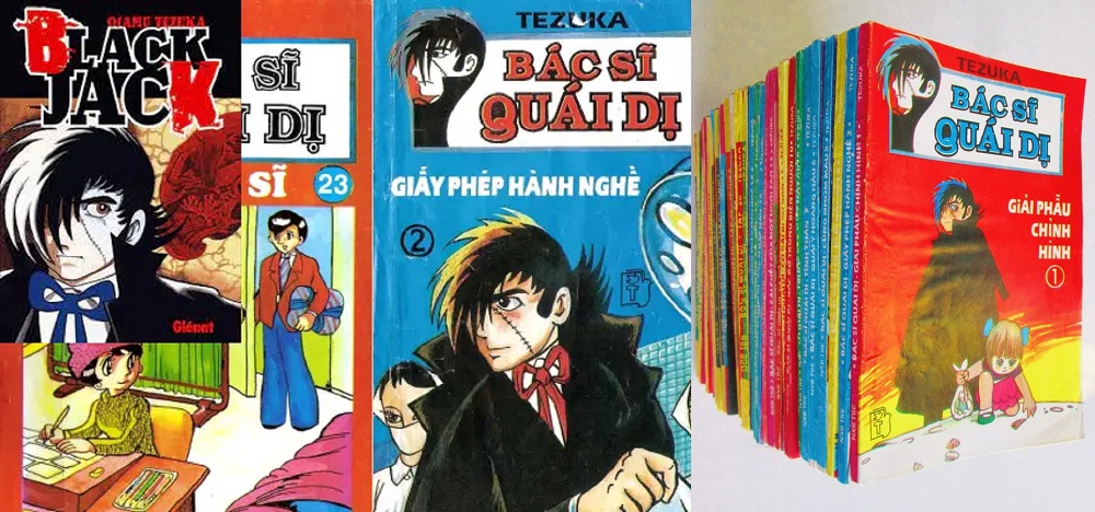 Những bộ truyện tranh manga đầu tiên phát hành tại Việt Nam