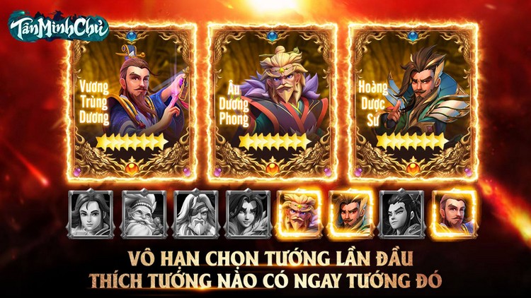 Sở Lưu Hương - Lục Tiểu Phụng sẽ là tướng mới, Tân Minh Chủ trở thành game 