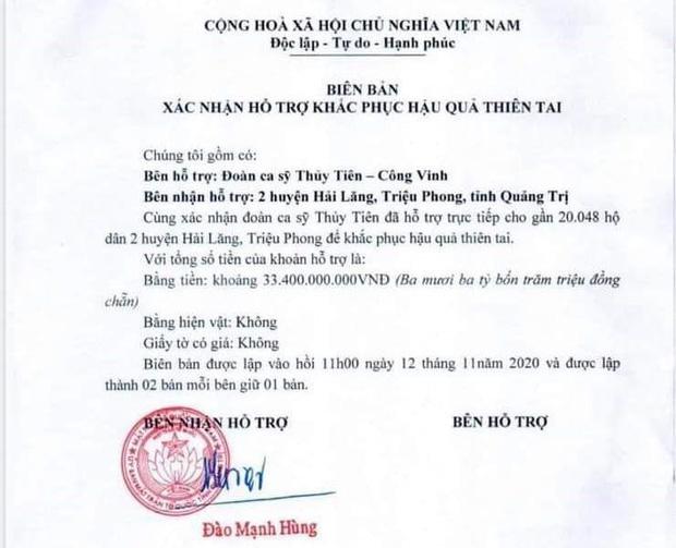 1 huyện tại Quảng Bình thu thập chứng cứ liên quan đến hoạt động từ thiện của Thủy Tiên