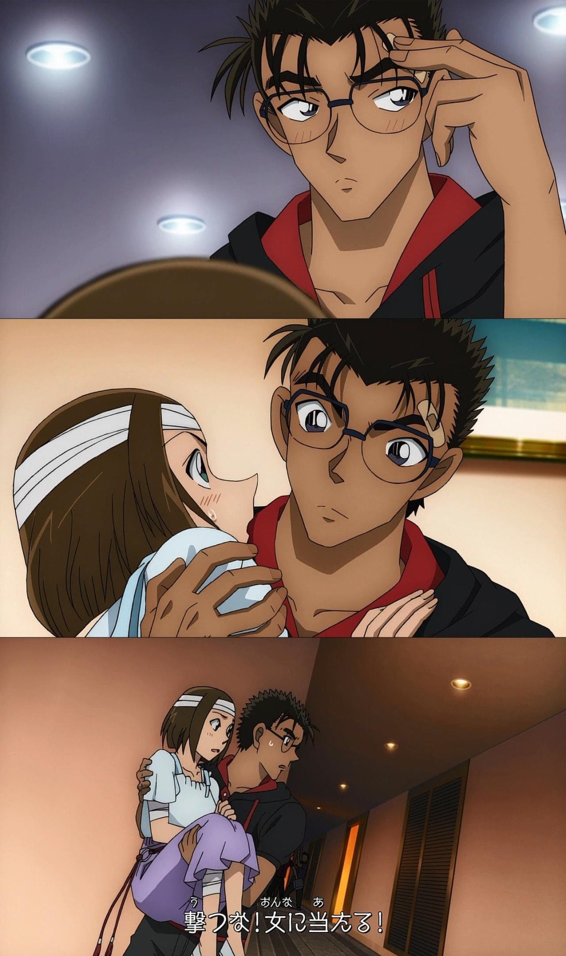 khoảnh khắc tình bể bình của cặp Sonoko và Makoto