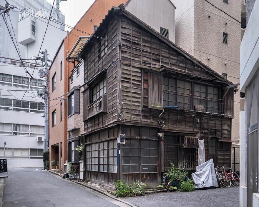 kiến trúc cũ và mới ở Nhật Bản