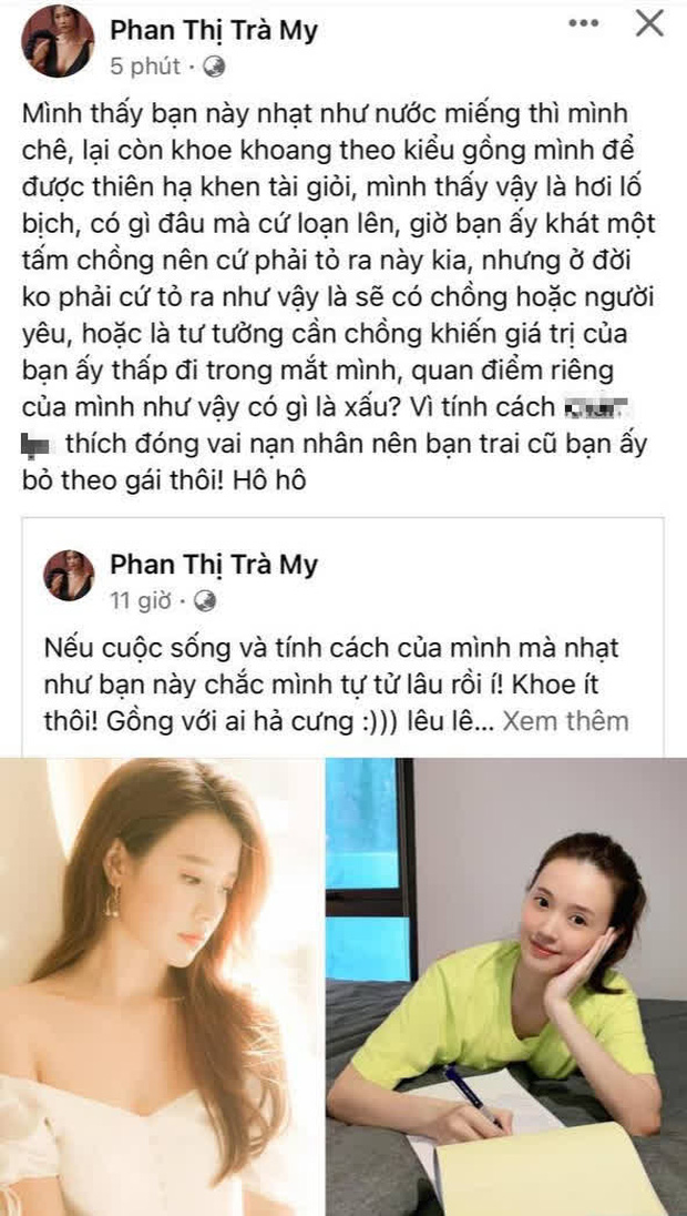 Trà My gặp họa khi tiếp tục nói MiDu là 