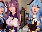Nữ streamer LMHT nổi tiếng Emiru bất ngờ hóa thân thành Ganyu trong Genshin Impact