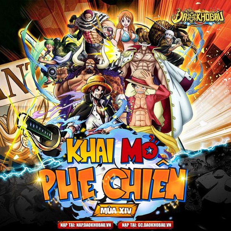 Fan One Piece khăn gói lên đường đón hành trình mới khi Đảo Kho Báu thông báo khai mở Phe Chiến mùa XIV