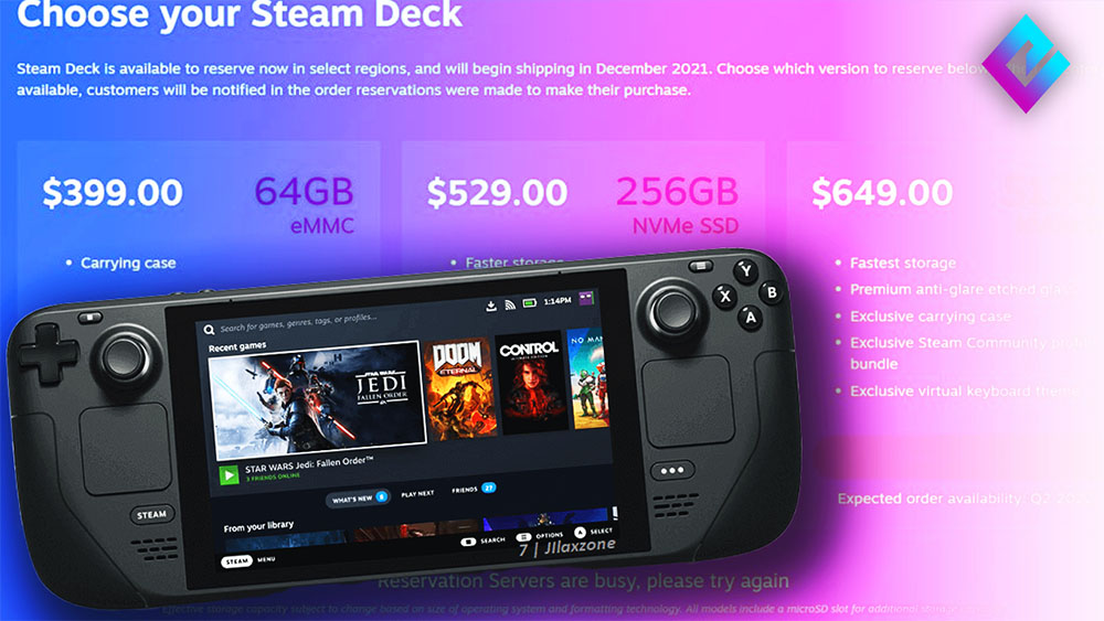 Steam Deck chưa thể xuất hiện trên thị trường trong năm nay vì tình trạng thiếu linh kiện