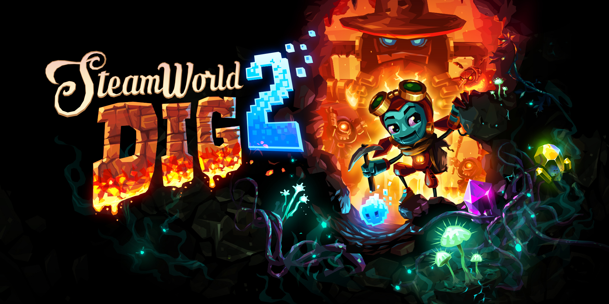 SteamWorld Dig 2: Tựa game giải đố trở thành người “đào mỏ” đang được miễn phí trên Steam
