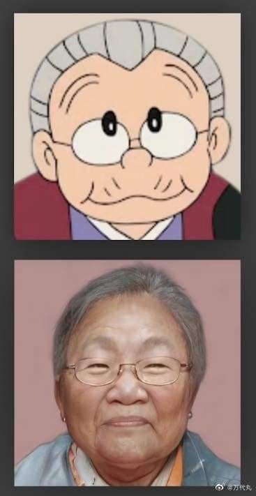 các nhân vật Doraemon thành người thật