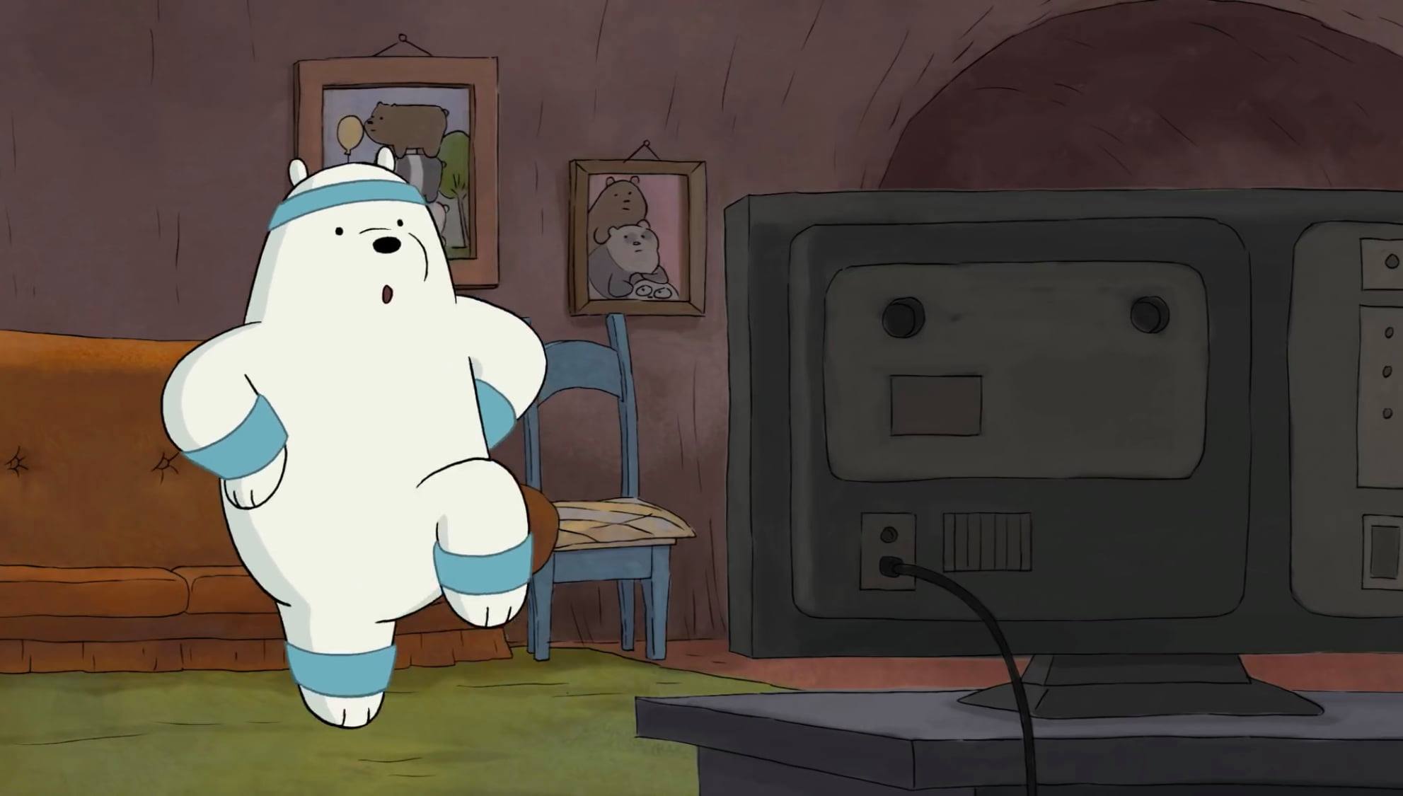 chú gấu Ice Bear của series We Bare Bears