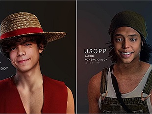 Tạo hình nhân vật "One Piece" live-action phiên bản fanmade
