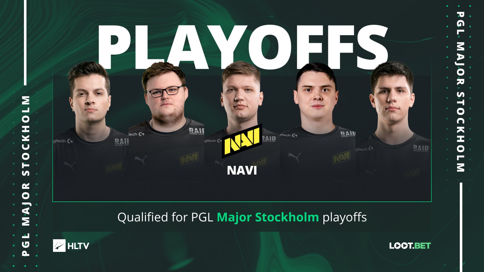 Navi là đội đầu tiên có vé đến với vòng play-offs PGL Stockholm Major