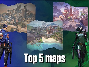 Valorant: Top 5 bản đồ được cộng đồng game thủ yêu thích nhất trong năm 2021