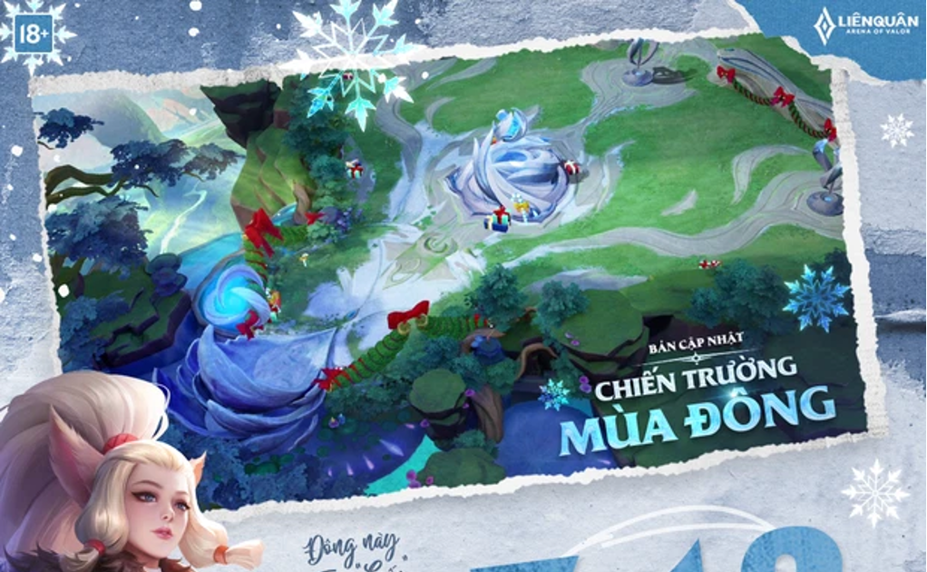 Liên Quân Mobile: Cập nhật Chiến Trường Mùa Đông vừa đến, game thủ nhanh trí đổi acc?