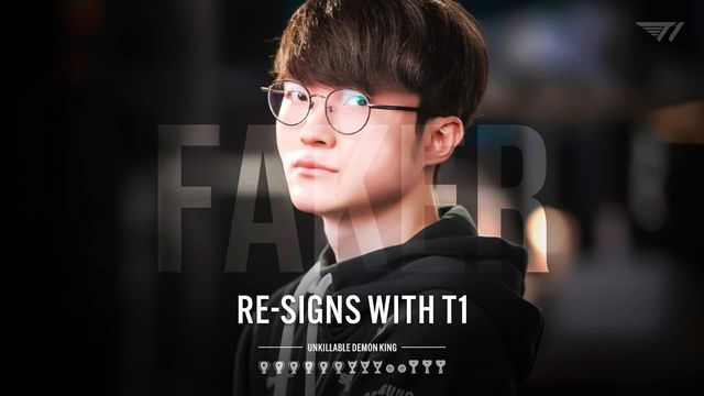 Faker đã tái ký hợp đồng với T1 trước mùa giải 2022