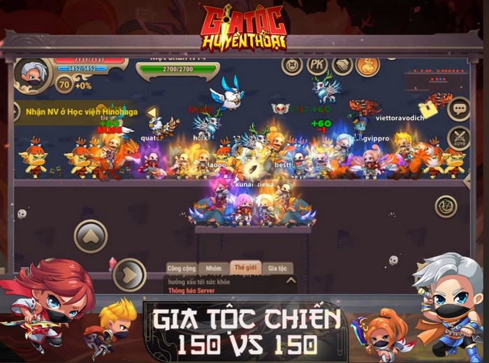 Gia Tộc Huyền Thoại – Game Mobile nhập vai, đề tài ninja sắp ra mắt làng game Việt.