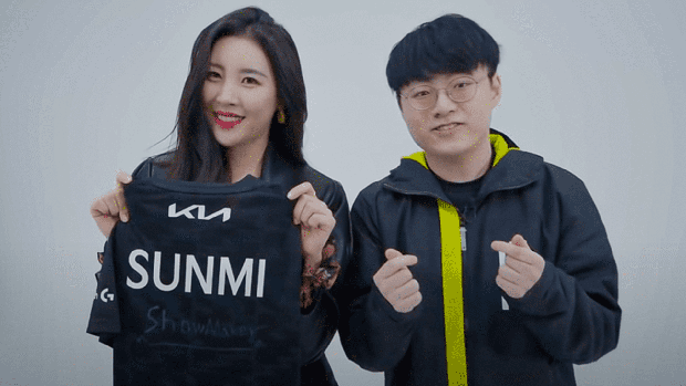 Sunmi là fan cứng của Showmaker