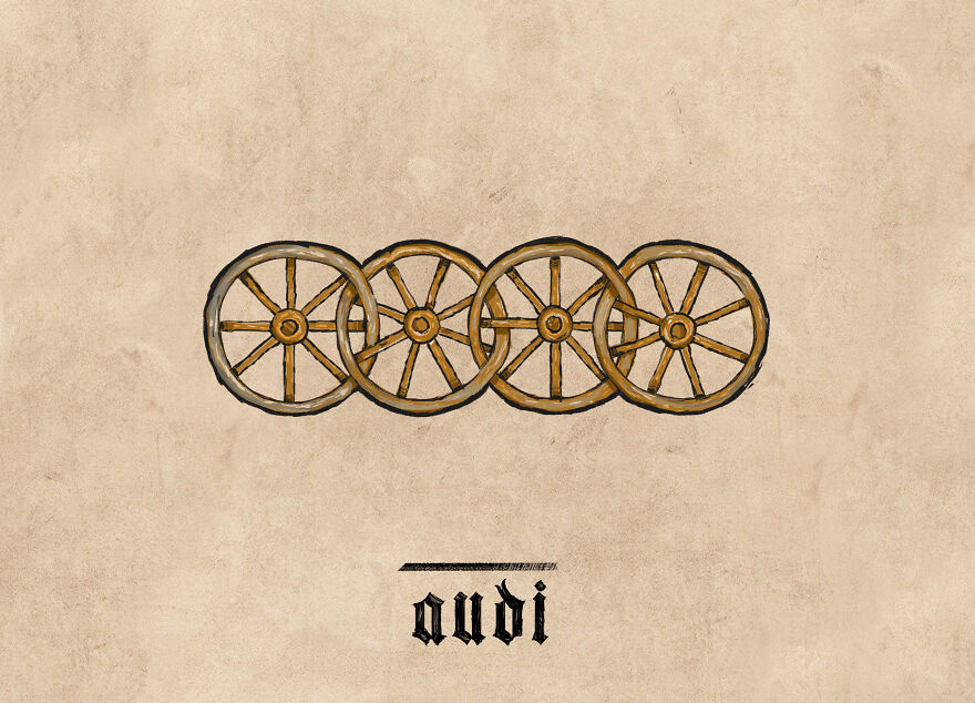 logo phong cách trung cổ