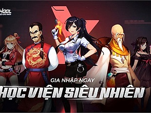 Girl X School: Học Viện Siêu Nhiên – Game Mobile, nhập vai đấu tướng sắp ra mắt tại Việt Nam.