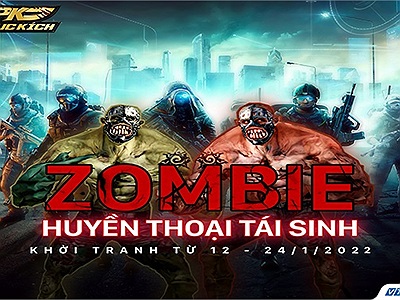 Mở bát đầu năm, Game thủ Phục Kích chính thức ghi tên mình vào giải đấu Zombie huyền thoại