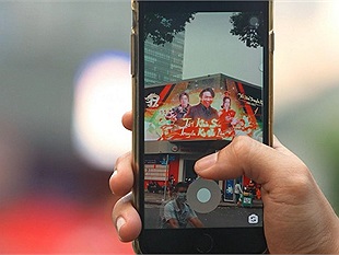 Quảng cáo 3D LED ngoài trời của Võ Lâm Truyền Kỳ “phủ sóng” mạng xã hội