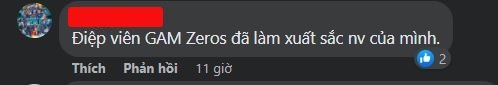 Zeros được réo tên sau chiến thắng của GAM