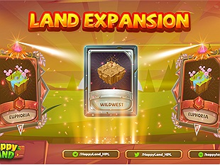 Tất tần tật về loại đất Wild West Land mới của trò chơi NFT Happy Land